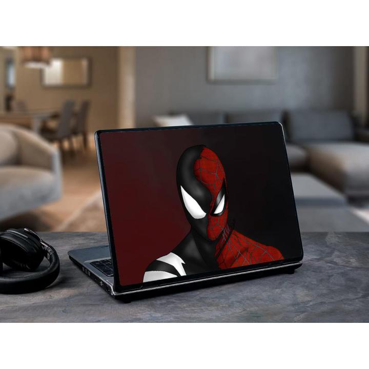 Spider Man wallpaper / combination black and red spiderman wallpaper  Laptop Skin Vinyl Sticker Decal, 13 13.3 14 15 15.4 15.6 inch Laptop Skin Sticker Cover Art Decal Protector Fits All Laptops