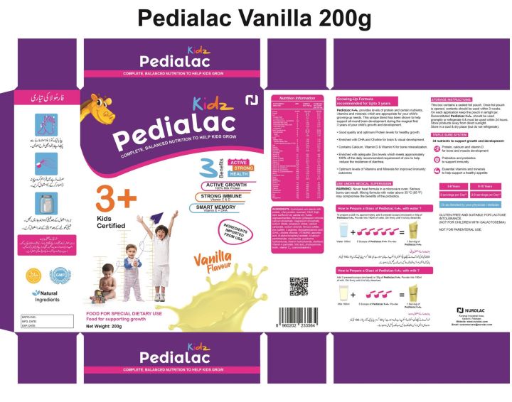 Pedialac%20Kids%20Complete%20&%20Balanced%20Nutritional%20Milk%20Powder%20Vanilla%20Flavor%20200gm%20-%20Image%2010