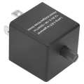 Flash relay simple 0.1-150 W Adjustable 3-pole LED flasher for turn signal repair Turn light Hyperblitz Fix Normal lights. 