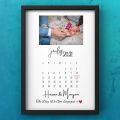 Engagement Frame For Gift, Nikkah or Engagement Frame With Date and Names, HD Quality Picture Frame. 