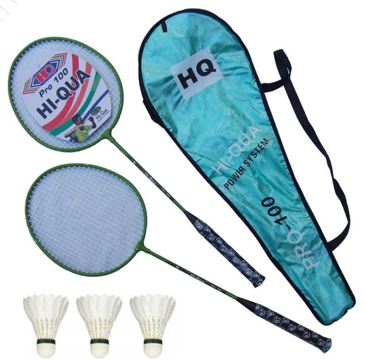 HI-QUA%20PRO-100%20Badminton%20Rackets%20with%20free%20Shuttles%20and%20bag%20-%20Image%202