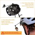 JDXHLAU 2 Pack Bike Helmet Mirror, 360 Degree Adjustable Bicycle Rear View Mirror Bike Mirror Lightweight for Cycling. 