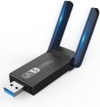 Wifi dongle, ElecMoga 1200Mbps USB WI-FI Adapter Dual Band 5.8GHz / 2.4Ghz Mini Wireless Network Support PC Desktop Laptop Tablet, Compatible with Windows XP/Vista/7/8/10 Maç OS X 10. 
