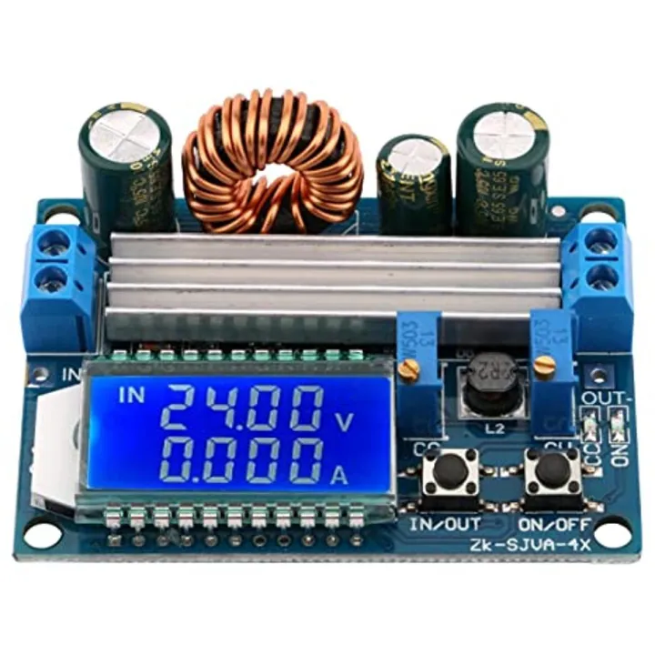 Buck Booster Module 50w 4A Buck Boost Module Adjustable 0.5-30V Buck Boost Converter Board ...