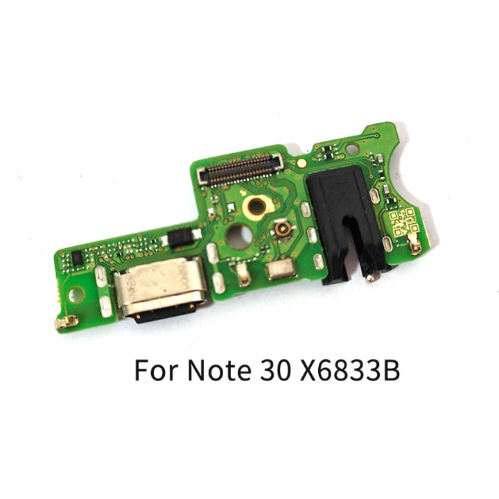 For Infinix Note 30 X6833B USB Charging Board Dock Port Flex Cable Repair Parts