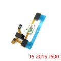 For Samsung Galaxy J5 2015 J500 J500F Home Button keypad Sensor Audio Jack Headphone Flex Cable Repair Parts. 