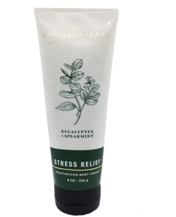 Bath and Body Works Aromatherapy Stress Relief Eucalyptus Spearmint Body Cream 236 g