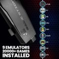 Wireless Retro Game Console With 2 Wireless Controllers W/ 20000+ Retro Arcade 90s Games, 4K HDMI Output, 2.4GHz Controller For TV Plug For Kids Boys. 