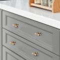 8 Packs Gold Cabinet Knobs Drawer Knobs Euro T Bar Cabinet Handles Modern Knobs for Cabinets and Drawers. 