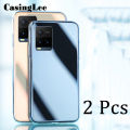 2PCS for VIVO Y33S case Soft Transparent Full Protection Clear Back Cover VIVO Y33S Phone cases For girls and Boys. 
