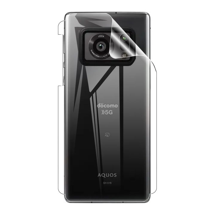 Sharp Aquos R6 Back Jelly Protector Clear Soft Protection Film Transparent Hydrogel Film Protector For Sharp Aquos R6