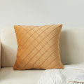 Dutch Velvet Diamond Cushions with Filling. Size 14x14 Inch. 