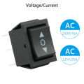 【FOOT SOFA】DPDT Double Pole/Throw On-Off-On Momentary Latching Rocker Switch For Car Parts. 