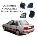 Pack of 4 A/c Knob Suzuki Margalla - 4 Piece set. 