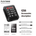 Plextone GS6 Game Live Sound Card Digital Vox Modification Dual Mode Sound Card Mixer With Multiple Sound Modes For Streaming with 3.5mm Interface USB-C Interface For Mobile PS4 PS5 Laptop PC Xbox - Black. 