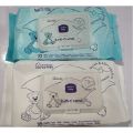 Soft-Creme Cotton Baby Wipes (2 Packs) (70 Wet Sheets Each). 