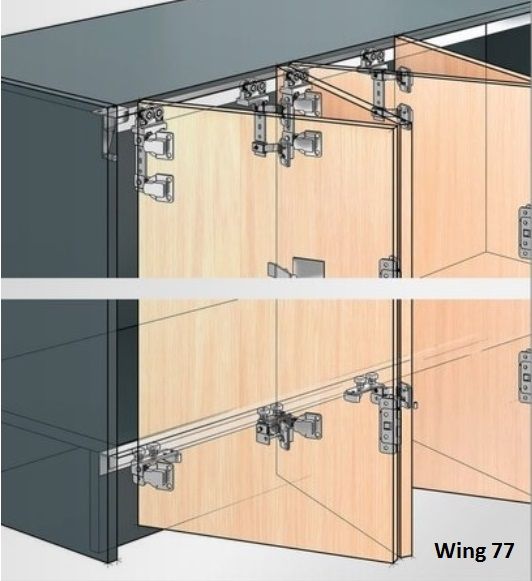 WingLine 77 folding door system