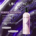 LOURICH Professional Anti-yellow Shampoo Remove Yellow Brassy Tones Purple Shampoo 500ml. 