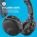 Wireless Headset - Wireless Gaming Headset - 22+ Hours Bluetooth 5 Playtime 60ms Super - Low Latency for Mobile Game play - Retractable Boom Mic - AUX Cord Compatible w/Gaming Consoles - Black. 