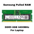 Samsung RAM DDR5 8GB 4800MHz SODIMM. 