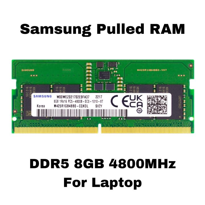 Samsung RAM DDR5 8GB 4800MHz SODIMM