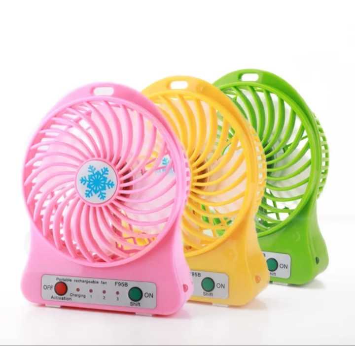 Portable Mini fan Battery Operated Rechargeable fan