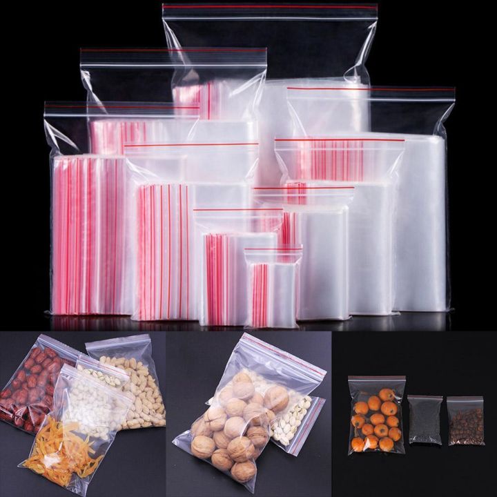 Pack of 80 - Ziplock Bags for Food Storage (4 Sizes Zipper Zip Lock Bag) | Daraz.pk
