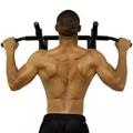 Ultimate Body Press Wall mounted Pull up Bar/ Chin Up Bar - 3 Grips. 