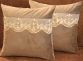 Set Of 2 Cushions Net Sequence. 
