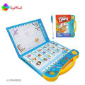 Study Book By The Toys Mart Intelligence Baby book Sound Book for Children, English Letters & Words Learning Book, Fun Educational Toys Activities With Numbers, Shapes, Animals phonetic learning book for Toddlers Study E Book For Kids. 