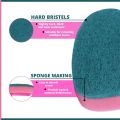 WBM Multi-Purpose Dishwashing Sponge, 3 Pcs | Dish Wash Sponge Refill. 