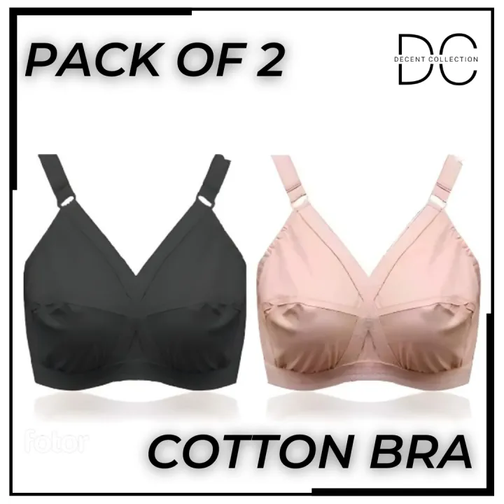 Pack%20of%202-%20Cotton%20Bra%20for%20Girls%7C%20Non%20Padded%20Ladies%20Brazier%20%7C%20Bra%20For%20Women's%20-%20Image%204