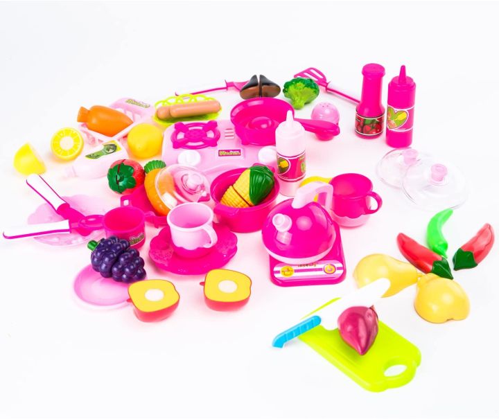 Kitchen%20Cooking%20Set%20Girls%20Boys%20Fruit%20Vegetable%20Tea%20Playset%20Toy%20for%20Kids%20Early%20Age%20Development%20Educational%20Pretend%20Play%20Food%20Assortment%20Set%20-%20Multicolor%20-%20Image%205