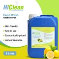 HiClean Antibacterial Liquid Handwash (Lemon) 5 Liters. 
