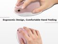 Wireless Mouse Bluetooth Pink Mouse Cute Hamster Shape Kawaii Portable Ergonomic Silent Lightweight Travel Quiet Cordless Mice for PC Laptop Computer Mac iPad Pro MacBook Pro/Air Gift. 