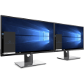 Slim border P2417H LED 24 inch Monitor | 1980x1080p | HDMI | IPS panel (imported used, Stand may vary). 