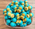 Cute little tumbling toys-12 pieces. 