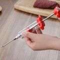 Food Grade PP Stainless Steel Needles Spice Set BBQ Meat Flavor Injector Kitchen Sauce Marinade Accessory. 