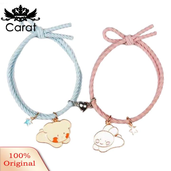 Hot demand】Carat Magnetic Couple Bracelets Pr Couple Bracelet