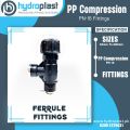 FERRULE HYDROPLAST PP COMPRESSION FITTINGS. 