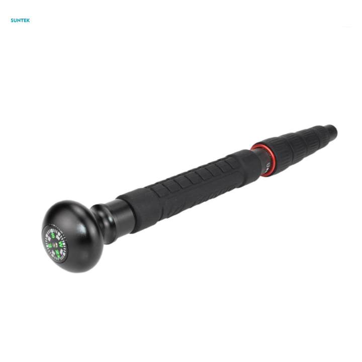 Tripod Monopod Ball Head Universal Trekking Pole Stick Unipod Head for Outdoor Activity Walking