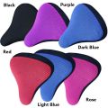 SUQI High Quality Bicycle Saddle Comfortable Breathable Saddles Bike Seat Cover 6 Colors Cycling Cushion Bicycle Bike Accessories 3D Soft Cycling Silicone Seats/Multicolor. 