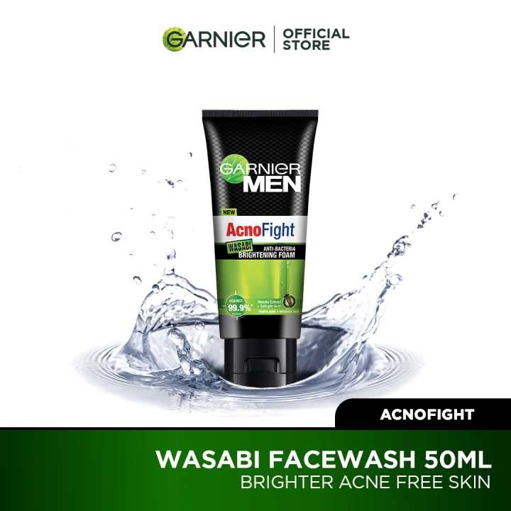 Garnier Men Acno-Fight Wasabi Facewash 50 ml