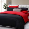 Beddy's Studio Pure Cotton Plain Solid Color Quilt Cover Set | Single & King Size Bed Duvet Cover | Comforter | Blanket | Razai Cover. 