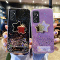 Phone Case For Samsung Galaxy A04S Back Cover Glitter Soft Transparent Butterfly Stars Moon Casing for Samsung A04S Back Cover. 