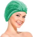 Pack of 100 pcs Green Disposable Elasticated Mob Caps For Chefs And Kitchen | Surgical Cap | Hair Net For Cooking | Hair Cap | Multipurpose Hair Caps for Kitchens and Surgery Suitable for chefs kitchen staff surgeons and healthcare professionals. 