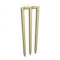 Set of 3 Wooden Wickets with Bails. 