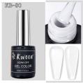 Kween Gel Nail Polish Milky Calm White Gel Nail Polish Nail Art French Nail Gel Polish UV Gel LED Soak Off Manicuring Varnish. 