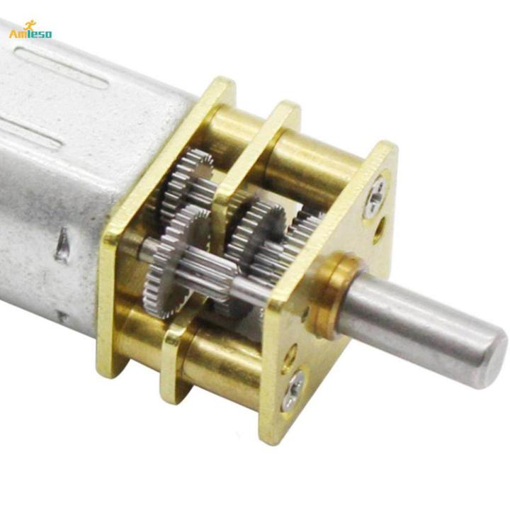 Speeds Reduction Gear DC Motor Metal Gearbox With Gearwheel 3 V-50 RPM