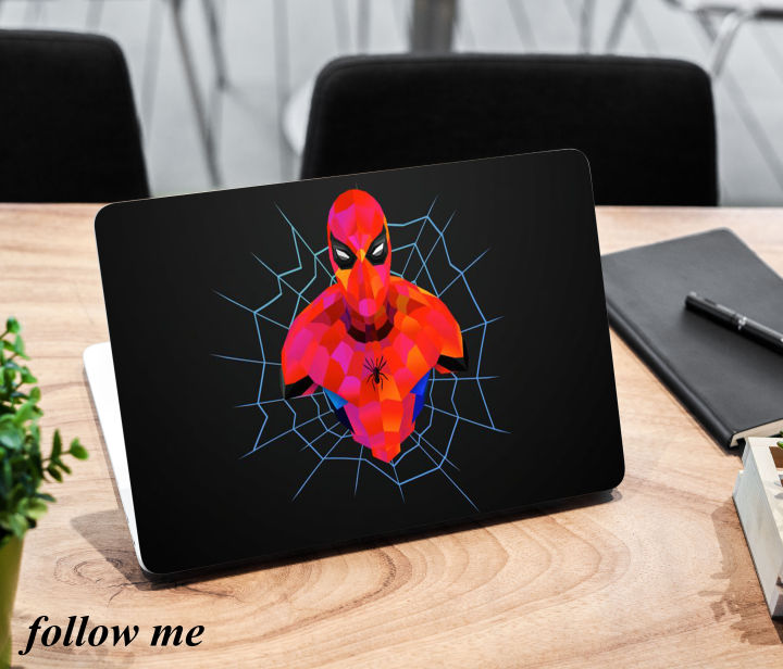 Spider-Man, Marvel Superheroes Laptop Skin Vinyl Sticker 12 13 13.3 14 15 15.4 15.6 Inch Laptop Skin Sticker Cover